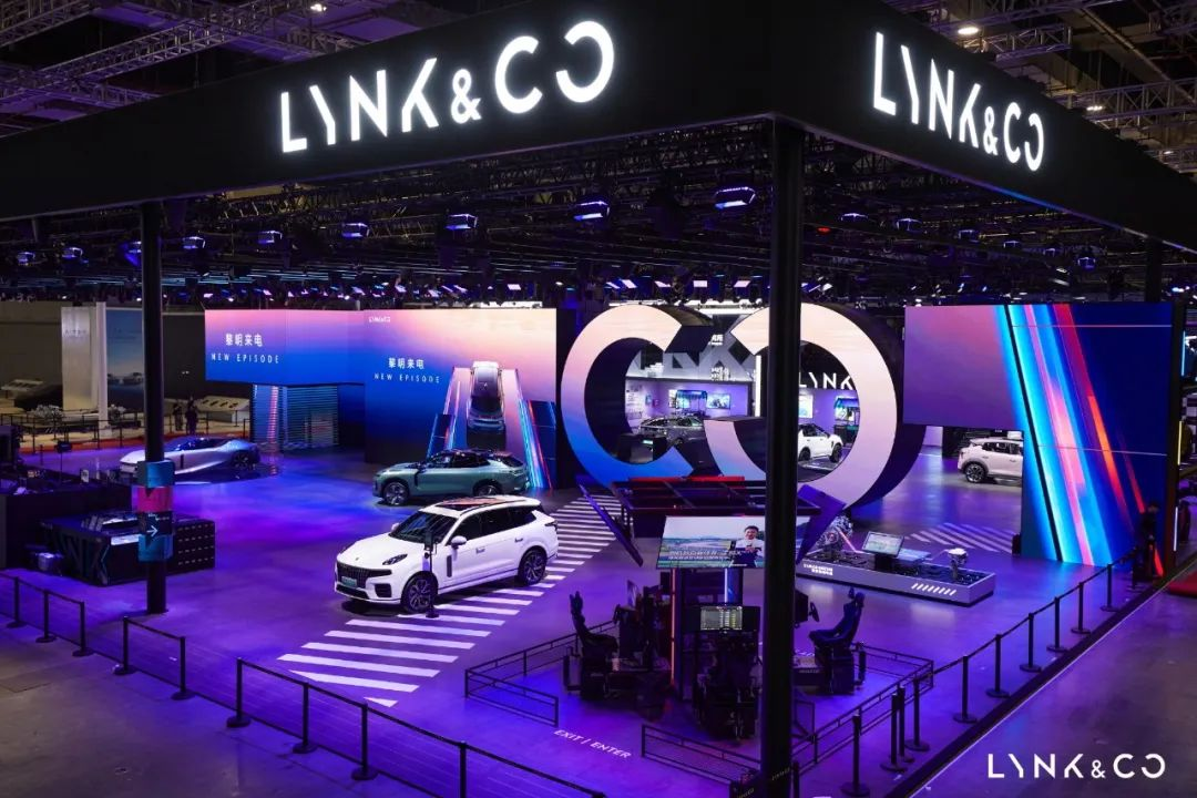 上海車展領克展臺設計